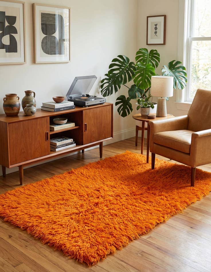 Detail image of 3' x 5' 4 Hand Knotted Moroccan Wool Rug