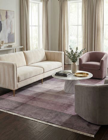 6' 7 x 9' 8 Hand Knotted Darya Wool Rug