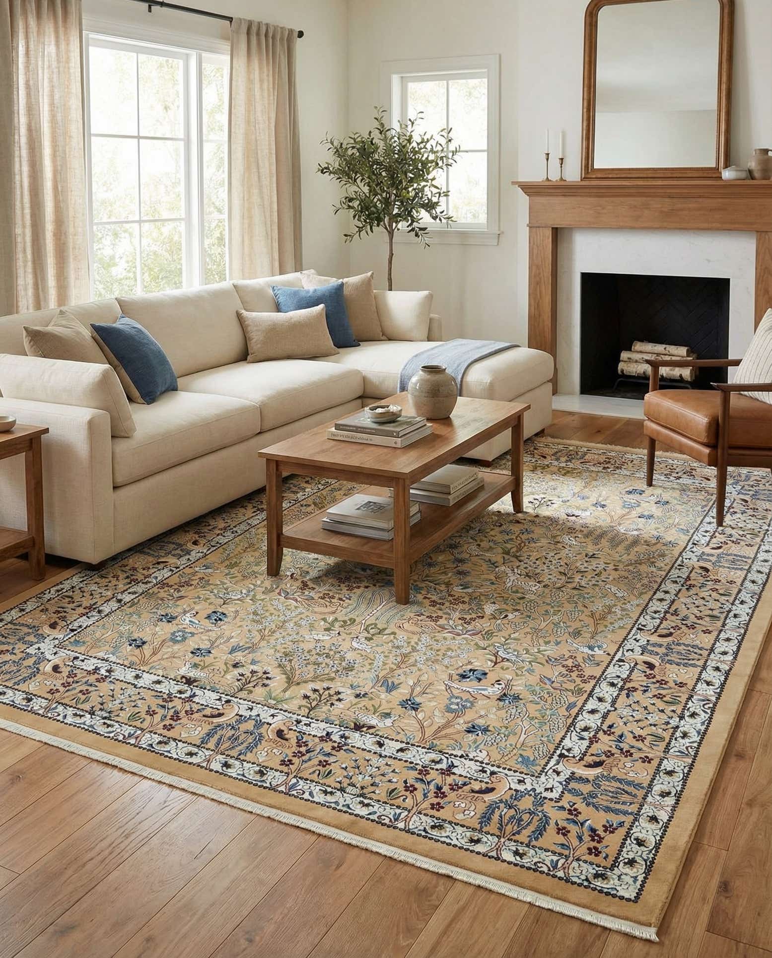 10' x 13' Nain Design Rug