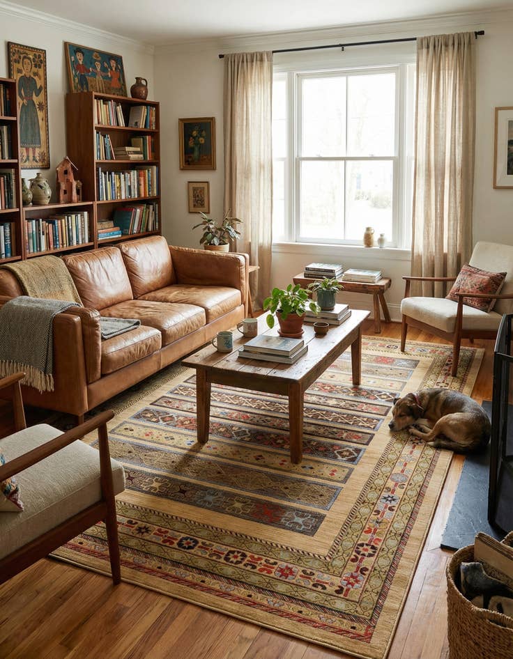 Detail image of  9' x 12' Kashkuli Gabbeh Rug