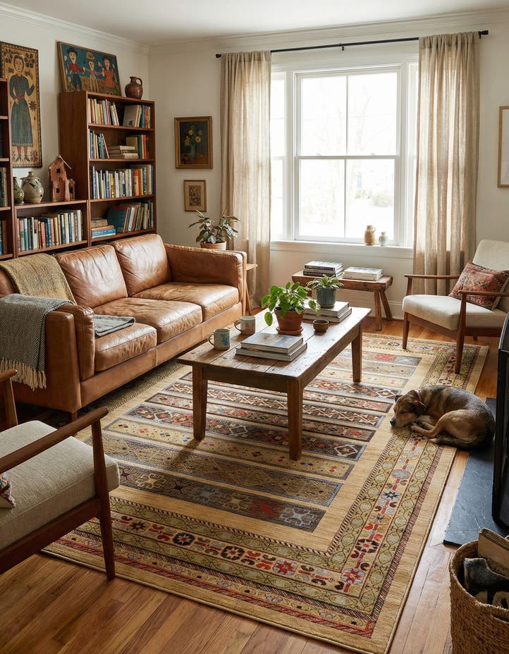 9' x 12' Kashkuli Gabbeh Rug