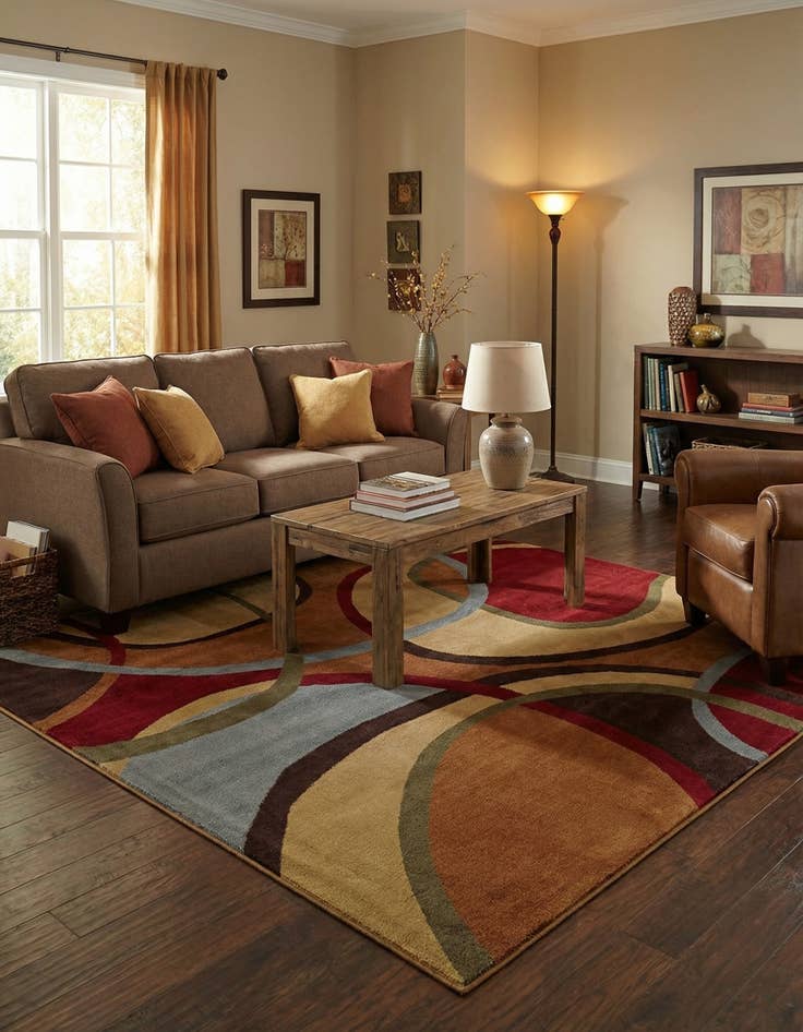 Detail image of 7' 10 x 7' 10 Cafe Square Rug