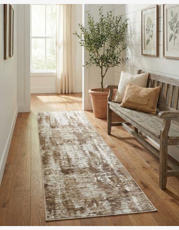 Ivory Laguna Runner Rug