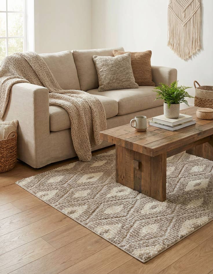 Detail image of  4' x 6' Sepia Rug