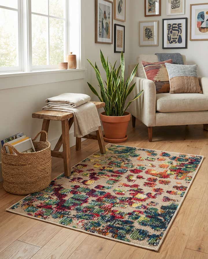 2' x 3' Easy-Clean Casablanca Indoor / Outdoor Rug