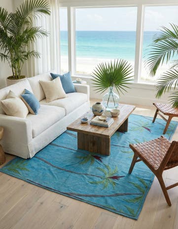 4' 11 x 5' 10 Hand Woven Kilim Suzani Wool Square Rug
