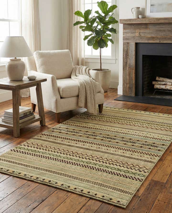 3' 3 x 5' Hand Knotted Darya Rug