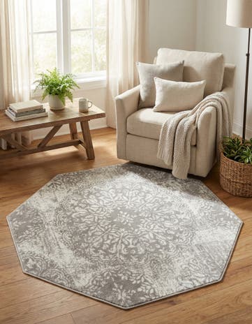 4' 1 x 4' 1 Monte Carlo Octagon Rug