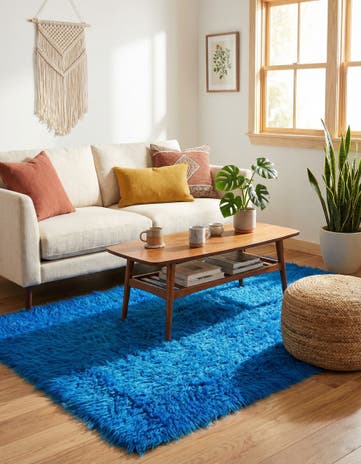 3' x 5' 1 Hand Knotted Moroccan Wool Rug