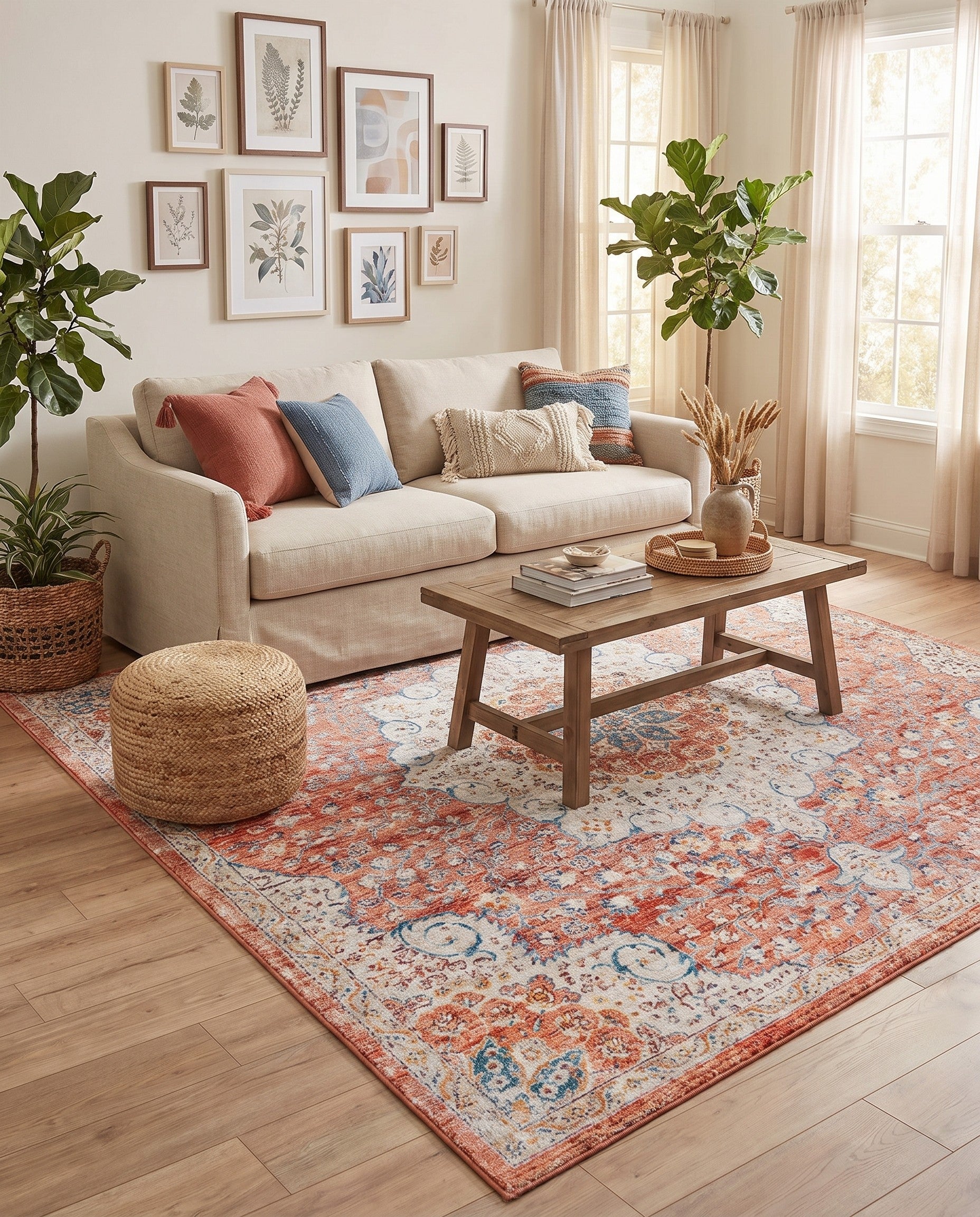 8' x 8' Newport Square Rug