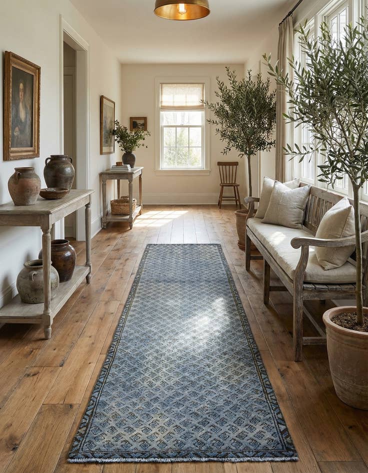 Detail image of 2' 2 x 9' 5 Vintage Runner Rug