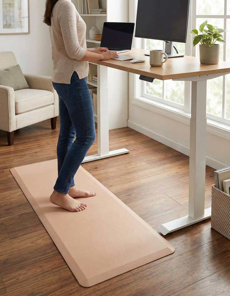 Detail image of  2' x 5' Solid Anti-Fatigue Comfort Mat