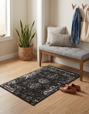 Black Monaco Rug