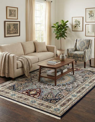 6' x 9' Nain Design Rug