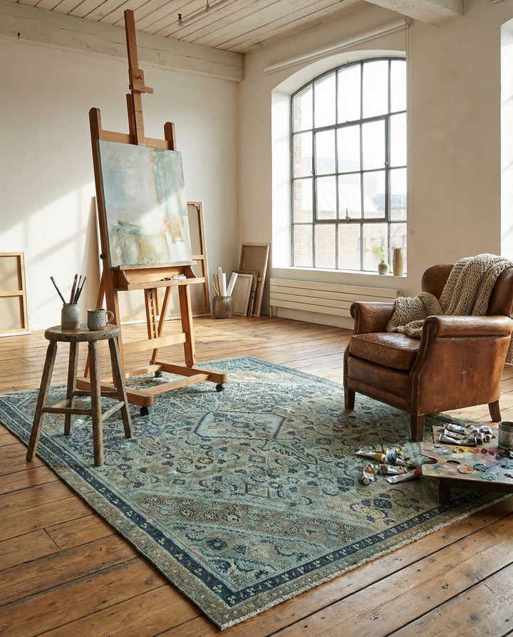 6' x 8' 8 Vintage Rug