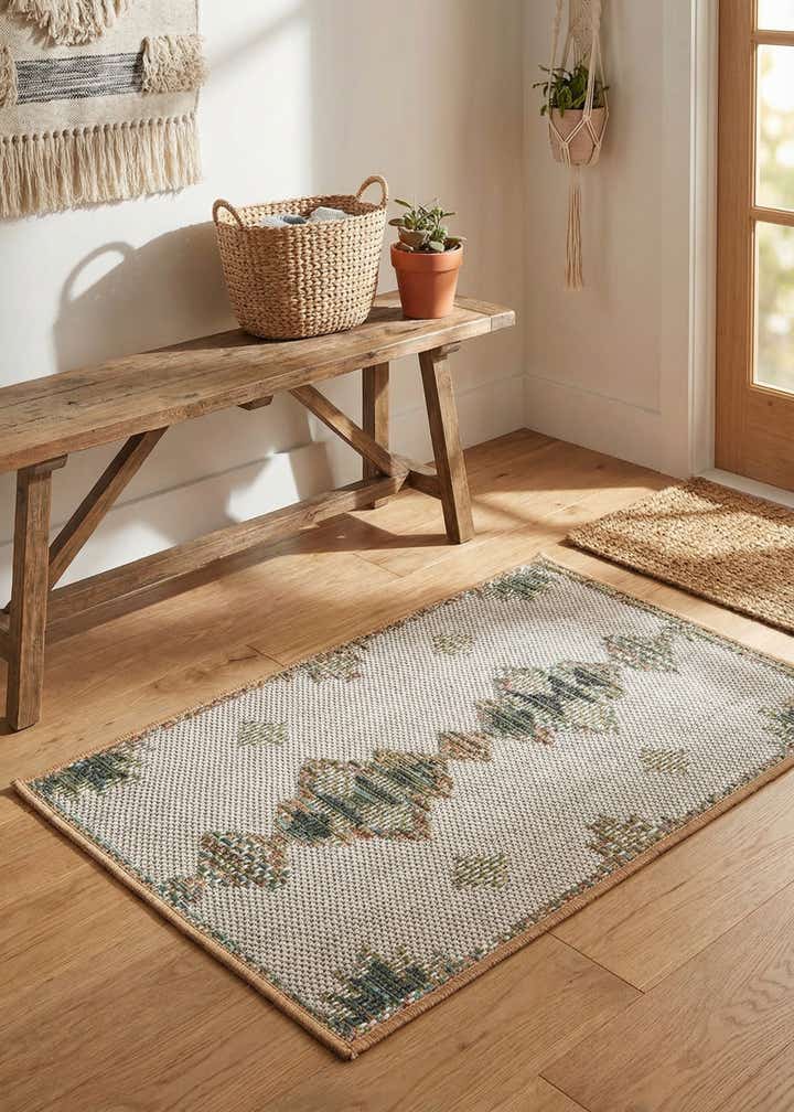 2' x 3' Easy-Clean Baja Indoor / Outdoor Rug