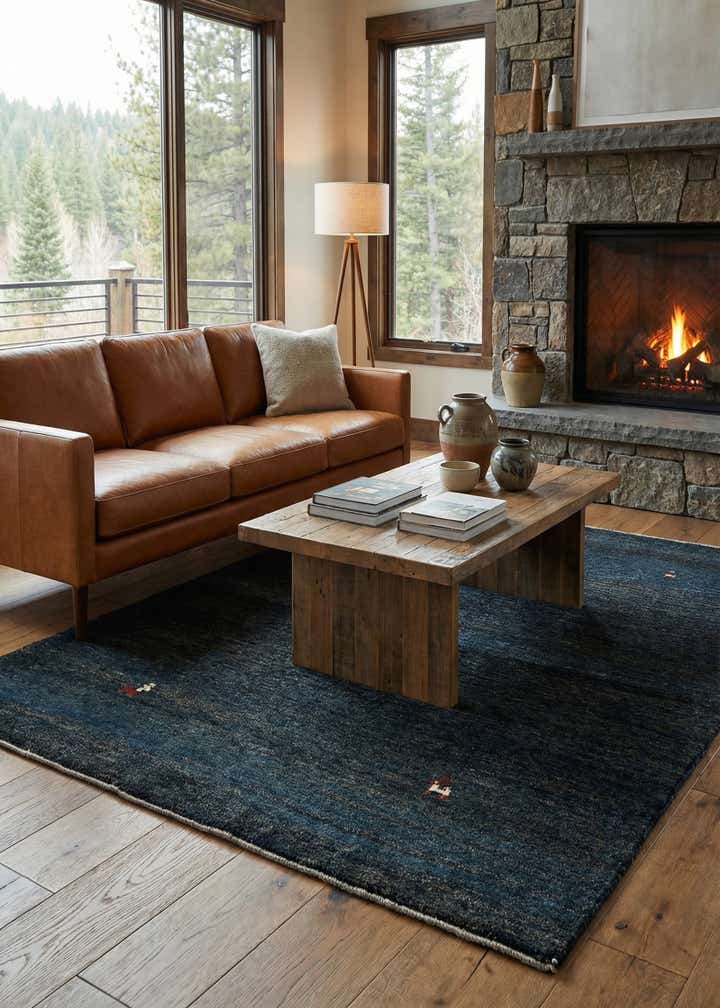 5' x 6' 5 Gabbeh Shouli Rug