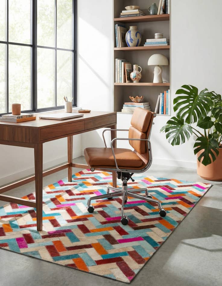 Detail image of  2' x 3' Cowhide Rug