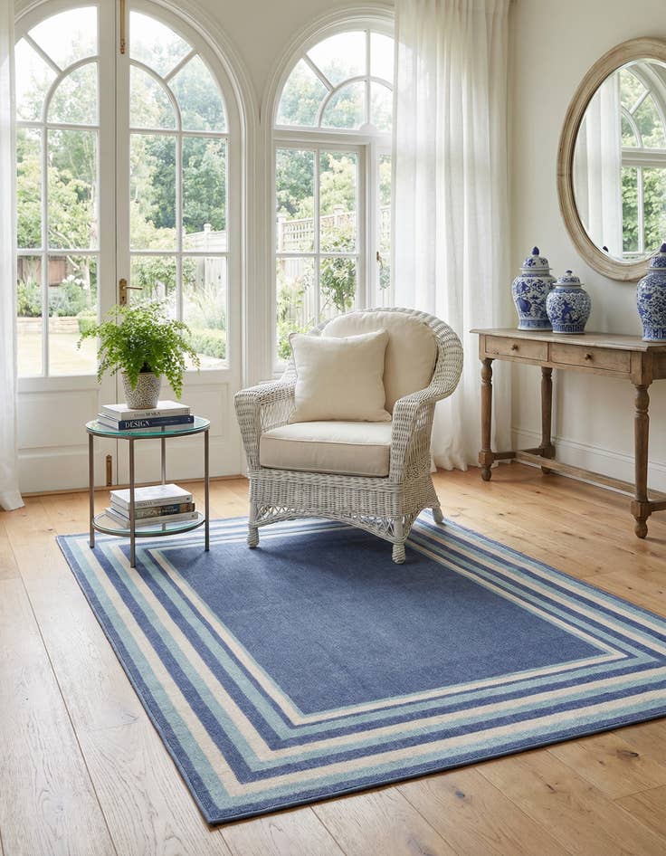 Detail image of 4' x 6' Lotus Rug