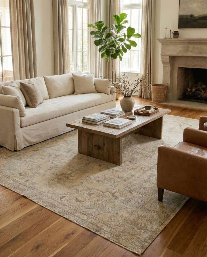 8' 9 x 11' 2 Hand Knotted Ultra Vintage Persian Wool Rug
