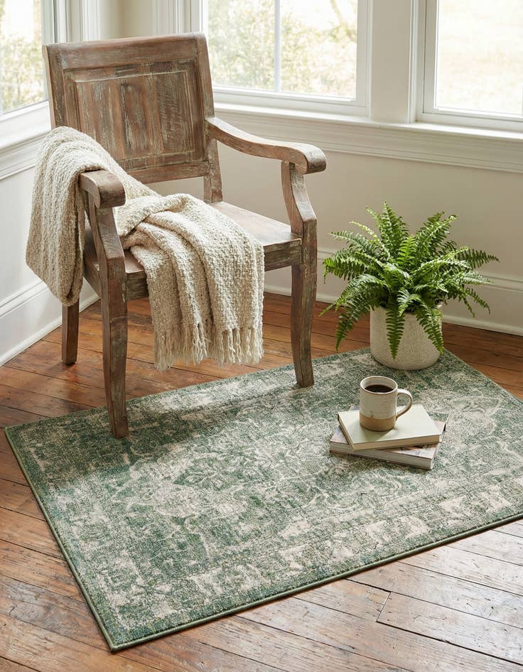 Detail image of 1' 4 x 1' 4 Isabella Sample Rug