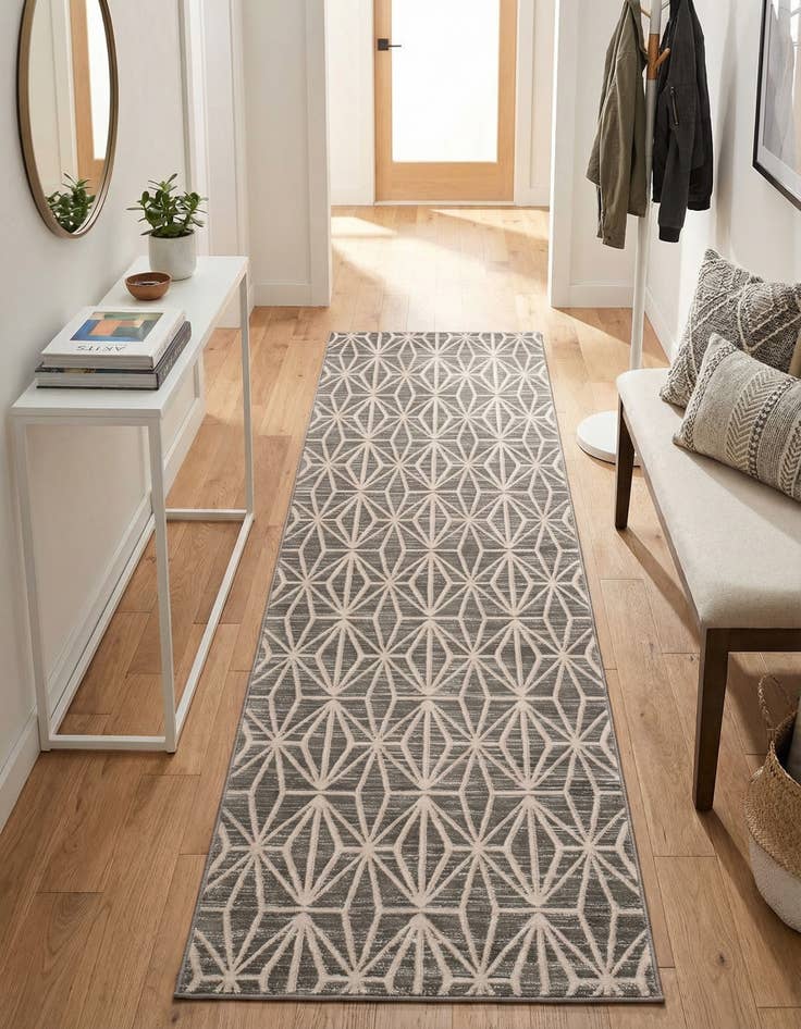 Detail image of Jill Zarin 2' 7 x 8' Uptown Fifth Avenue Runner Rug