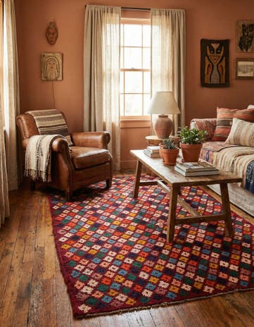 3' 10 x 5' 10 Hand Knotted Balouch Wool Rug