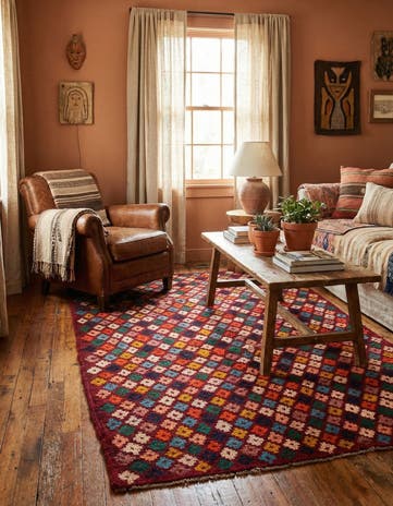 3' 10 x 5' 10 Hand Knotted Balouch Wool Rug