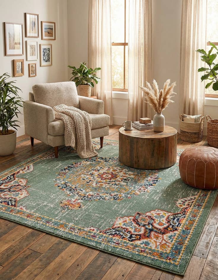 Detail image of 10' x 10' Carrington Square Rug