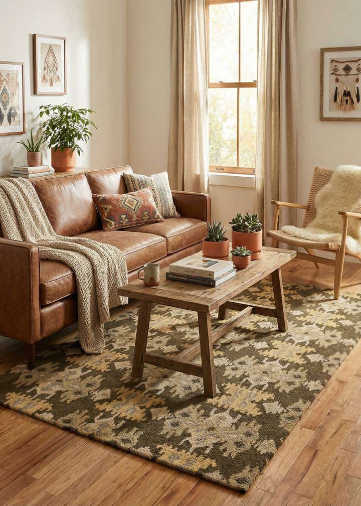 5' 1 x 8' 1 Luna Wool Rug