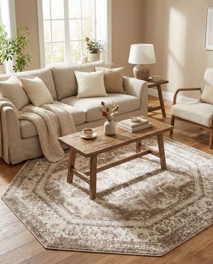 6' x 6' Monte Carlo Octagon Rug