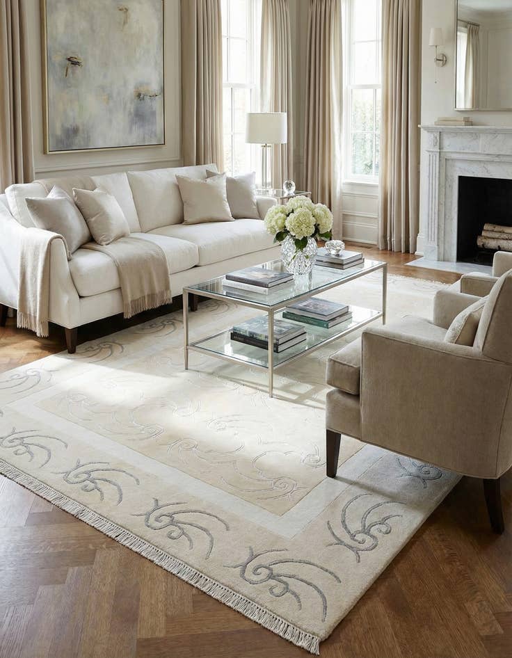 Detail image of  5' 8 x 7' 10 Darya Rug