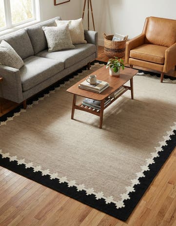 9' x 12' Hand Woven Kilim Wool Rug