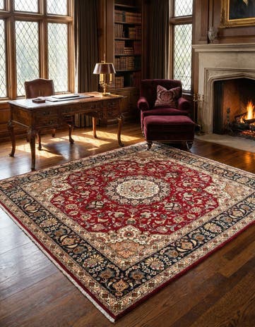6' 6 x 6' 7 Tabriz Square Rug