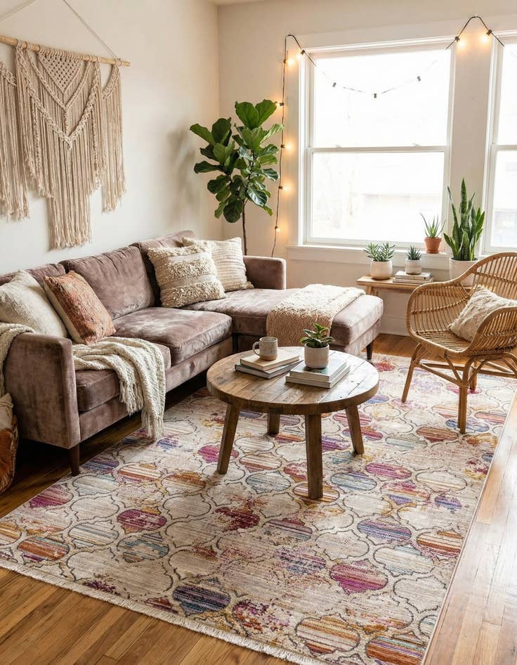 Detail image of  4' x 5' 10 Deepa Rug