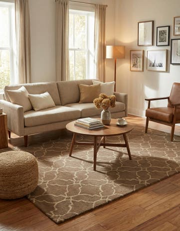 5' x 8' Luna Wool Rug