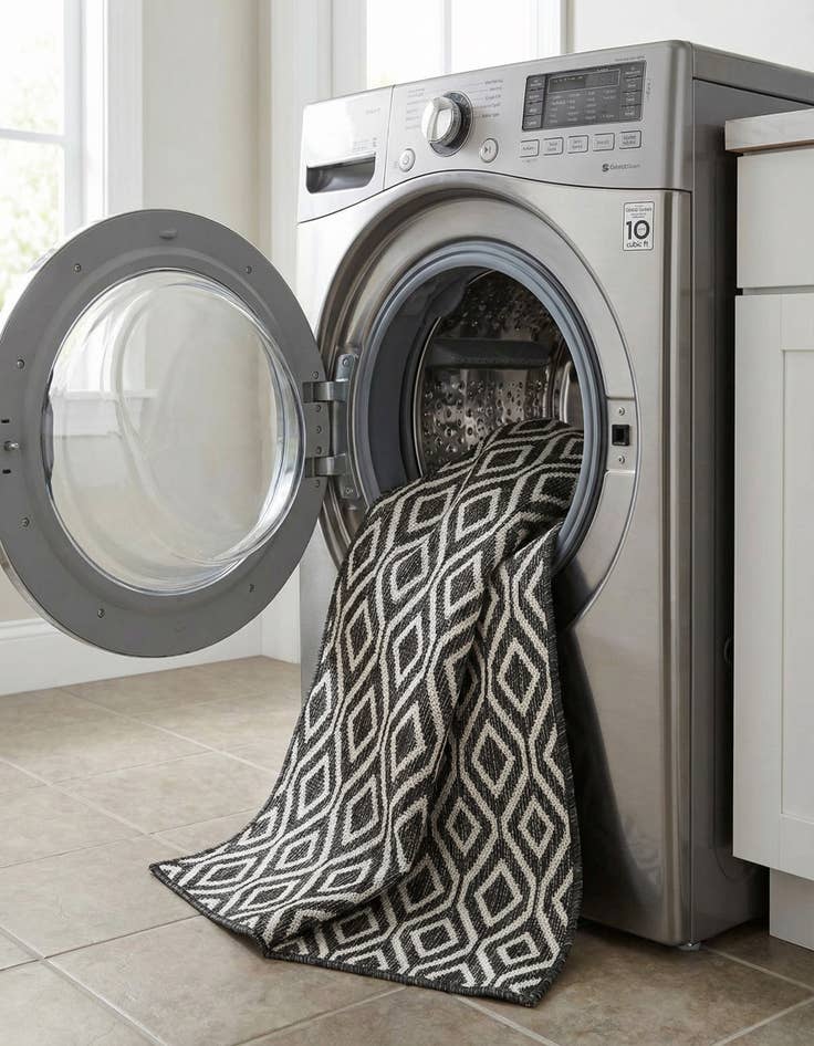 Detail image of 2' x 8'  Washable Jill Zarin Turks and Caicos Indoor / Outdoor Runner Rug