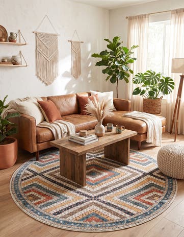 10' x 10' Aramis Round Rug