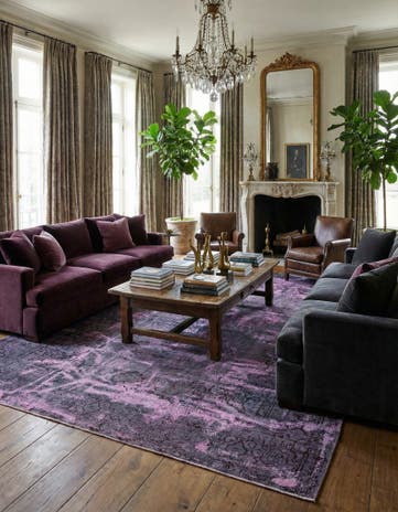 10' x 13' 7 Vintage Royal Wool Rug