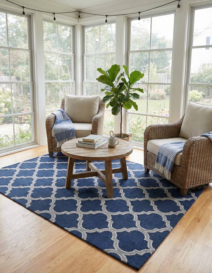 Detail image of 4' x 6' Luna Rug