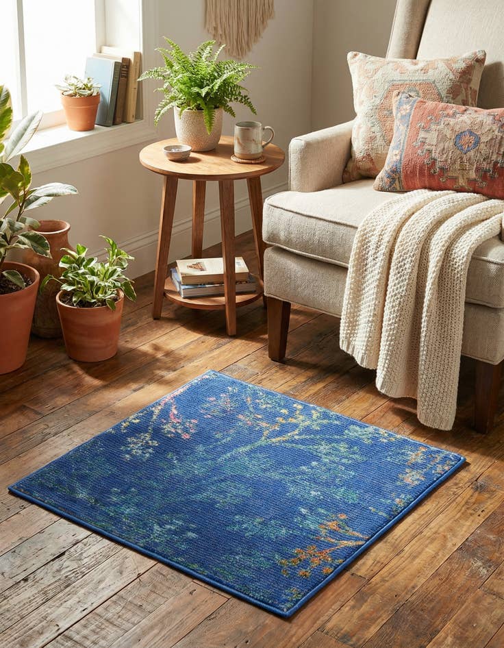 Detail image of  1' 4 x 1' 4 Blossom Sample Rug