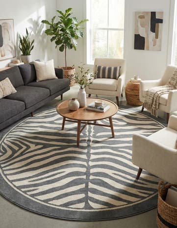 10' x 10' Savannah Round Rug
