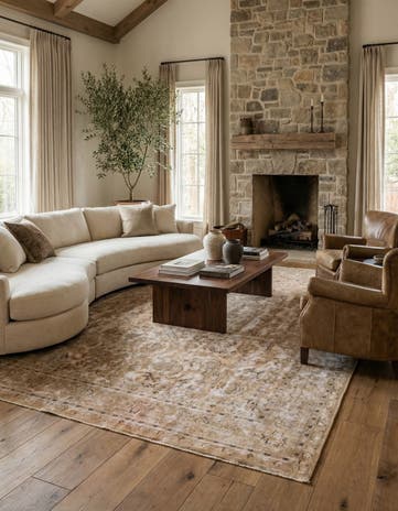 9' 6 x 12' 9 Hand Knotted Ultra Vintage Persian Wool Rug
