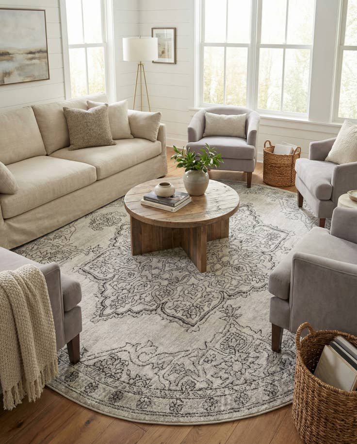Detail image of 7' 10 x 10' Nyla Oval Rug