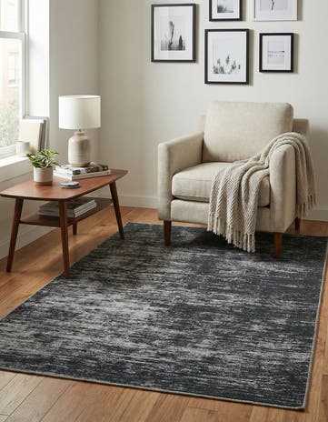 Black Asha Rug
