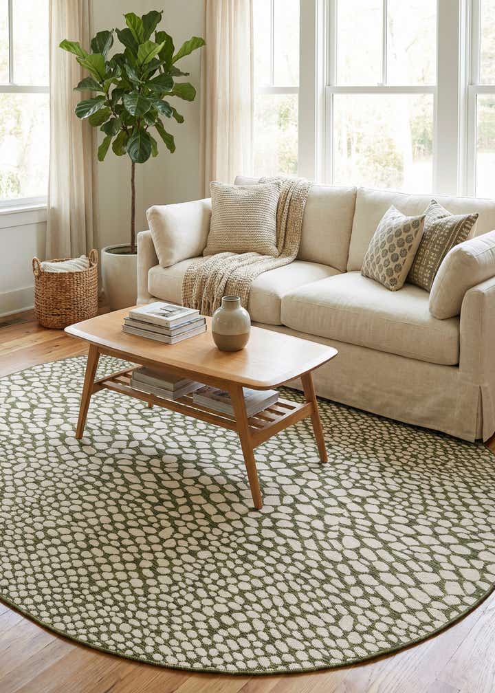7' 10 x 10' Easy-Clean Jill Zarin Cape Town Indoor / Outdoor Oval Rug