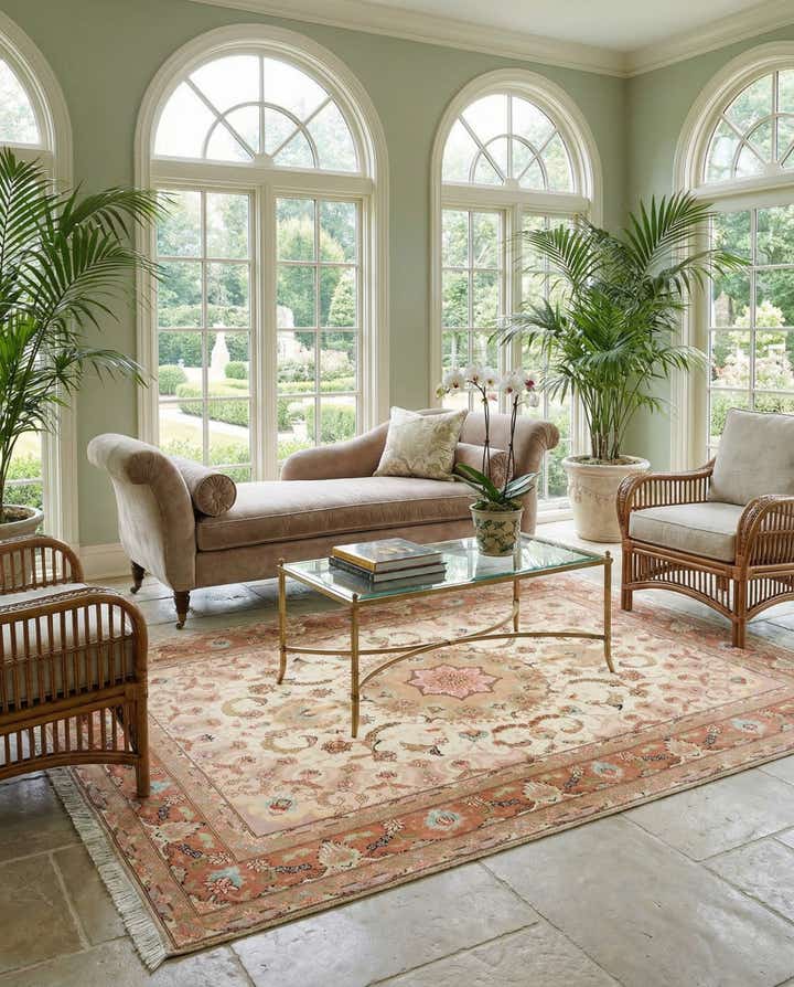 4' 11 x 7' 1 Tabriz Rug