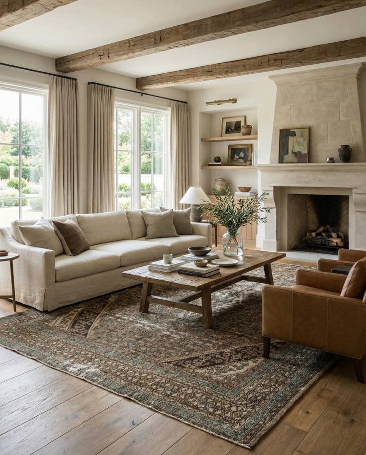 Detail image of 10' 5 x 11' 2 Hand Knotted Ultra Vintage Persian Wool Square Rug