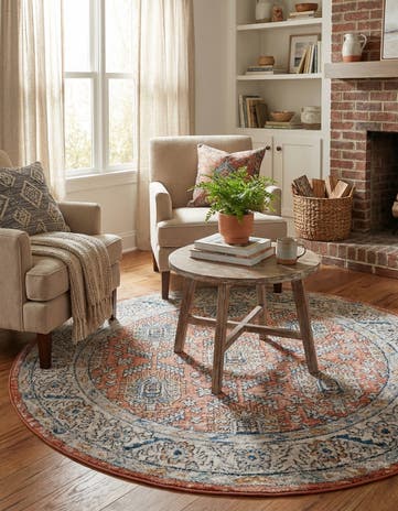 5' 3 x 5' 3 Nyla Round Rug