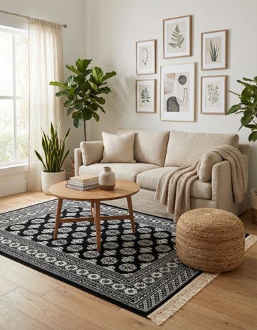 5' 3 x 7' Bokhara Rug